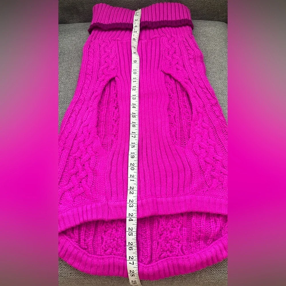 Pink Dog Sweater Size XL